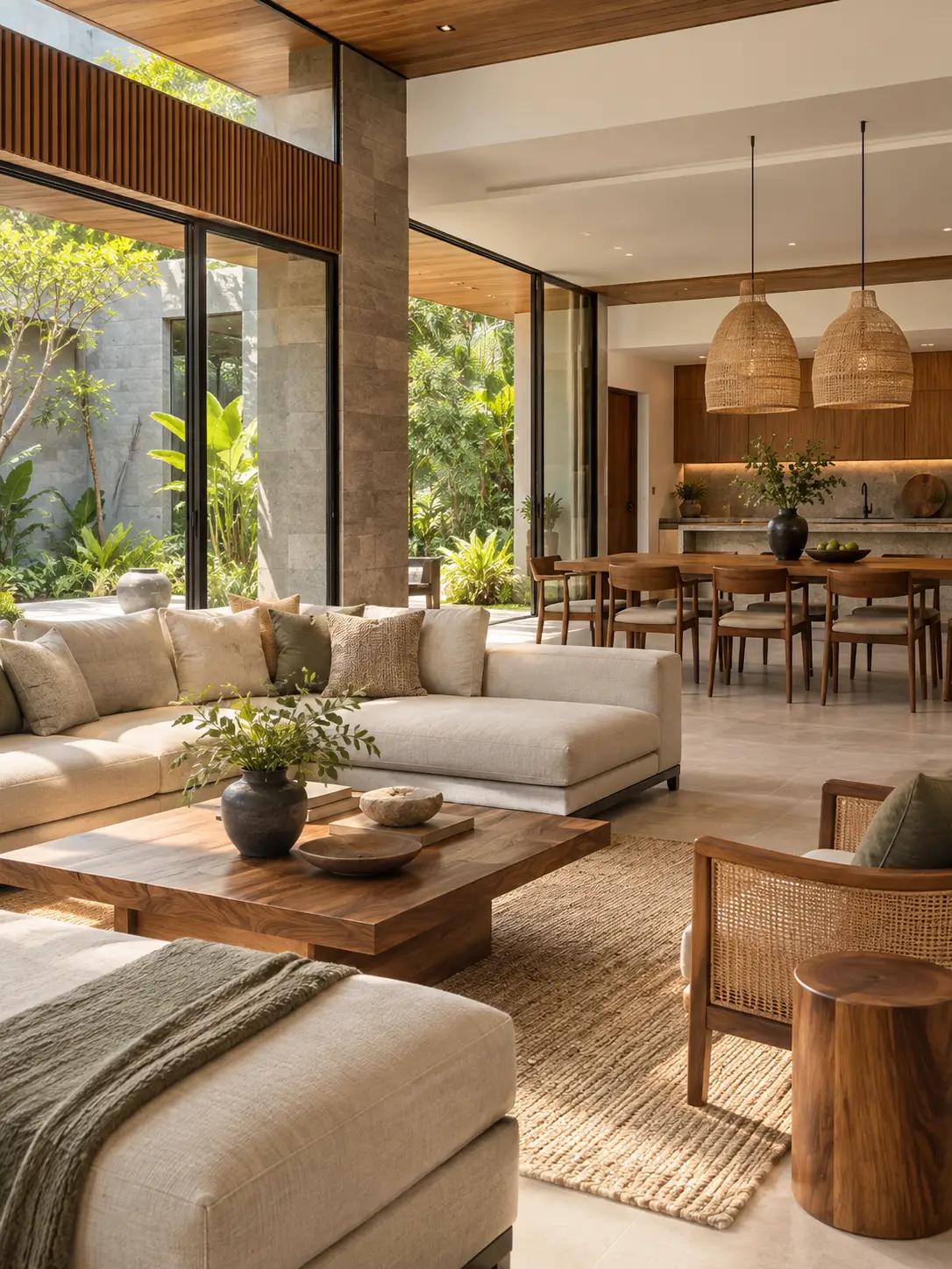 Hunian modern untuk ekosistem interior terintegrasi